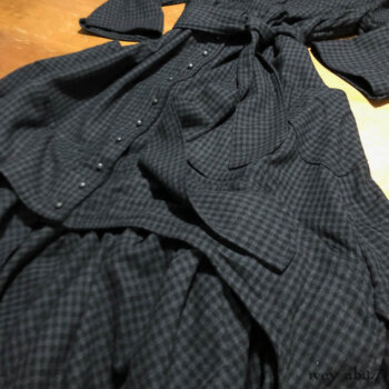 Blanchefleur Duster Coat in a sold out checked wool. An all-time favourite layering piece.