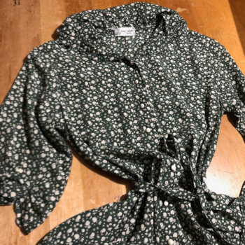 Celia Dress in one of the showstopper silks from a recent midsummer collection.