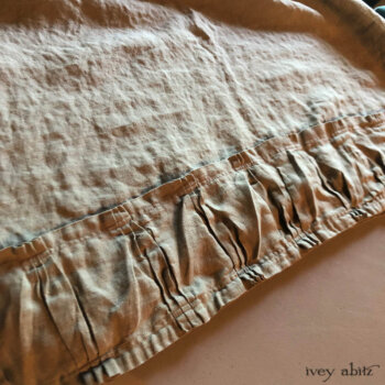 Gabled Frock in a linen. A perfect combination.