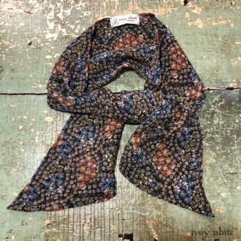 Clotaire Sash in one of our favourite floral silk chiffons.