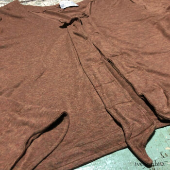 Detailed view of the Chevallier Cardigan. A new client favourite.