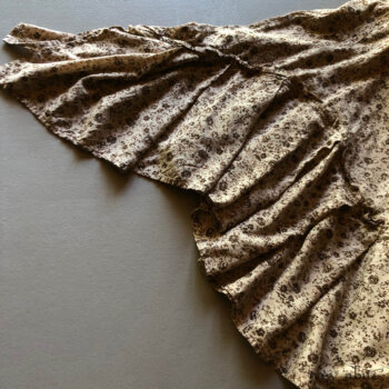 Fairholme Frock in a flowing floral weave. Be still, my heart.