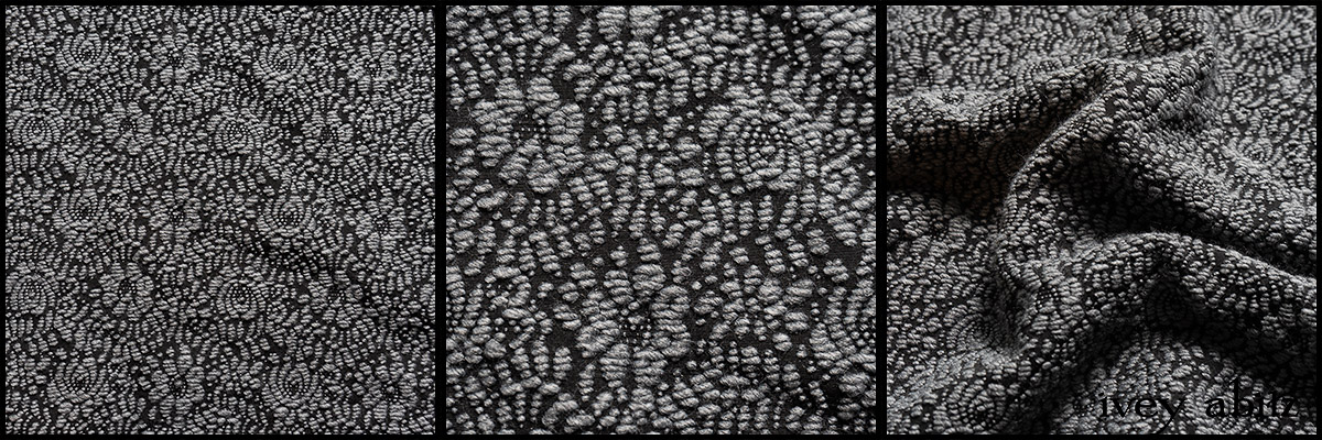 Rail Embroidered Floral Wool