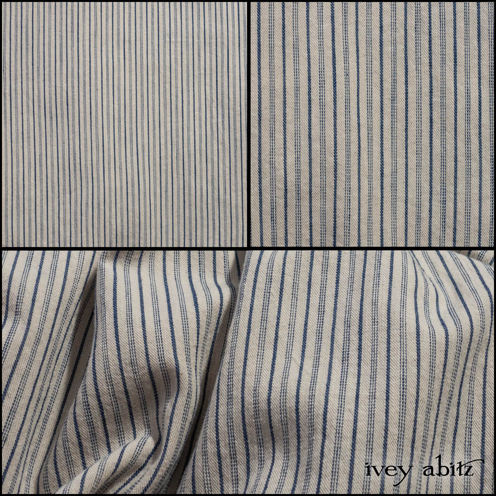 River and Sand Stripe Twill