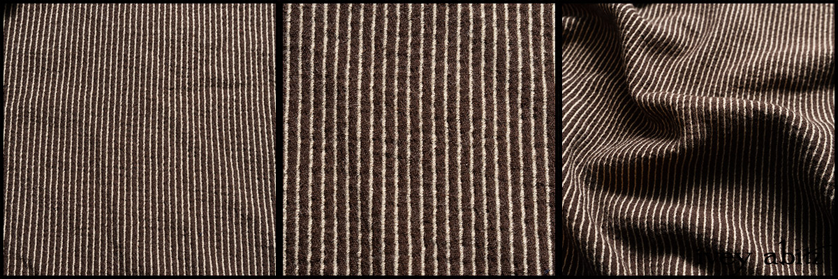 Saddle Embroidered Stripe Wool