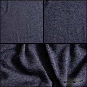 Description: We have heard from our beloved clients how much you are enjoying our new melange knits. Here is a new version, this time in Seascape hue! It is ideal for a selection of slip frocks, camisoles, and cardigans. Please note: this fabric has a give to it. Even though it will be cut in the size you choose, it will have a give up to a least a size larger. This is the nature of the knit which gives it its extraordinary drape and comfort. You can order a size down from your normal sizing, and it will still drape well. We have put it through an additional washing process to enhance the softness. Opaque and very breathable, it is a good choice for layering in cooler seasons or on its own in warmer temperatures for the hottest summer days. Content: All natural viscose. Woven in the United States. All season weave. Care: Simply hand wash or put through machine delicate cycle in cold water with a plant based detergent. We suggest using a natural fabric softener to maintain the softness we have washed into it. Tumble dry on extra-low heat with our artisan wool dryer balls to keep the relaxed effect that is featured in the Look Book. If you are the least bit concerned about any fabric weight or hue, order the fabric swatch portfolio so you can have them in hand whilst you decide. They will answer all of your questions!
