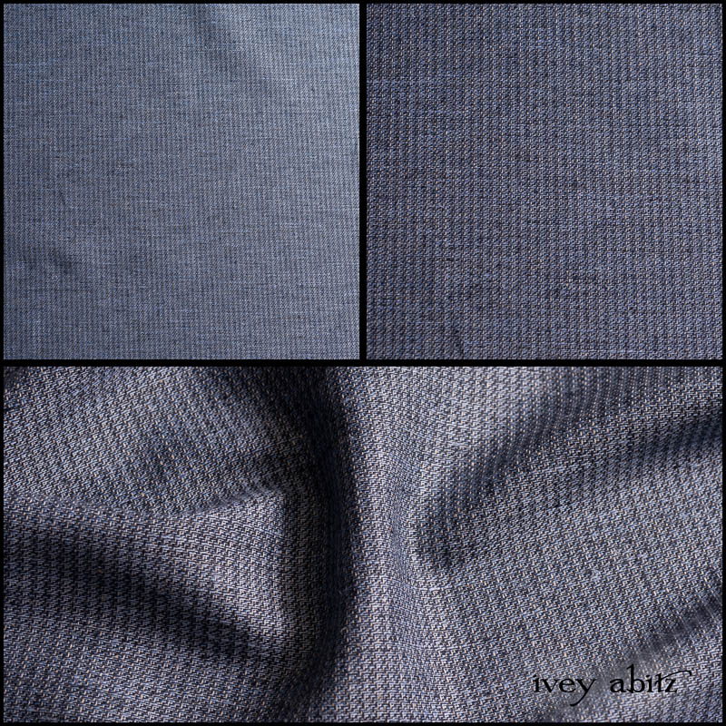 Description: If we had to choose a fabric that represents our entire special limited edition collection, this would have to be it. Its uniqueness is obvious. Its more charming merits might be less obvious, but we know you have a good eye, so take a closer look. Take a look at how unusual this weave really is! The yarn dyed interwoven background is stunning on its own. Then, the floral motif is embroidered on top of it. It creates depth without bulk. It creates texture yet remains soft. It is great for everyday wear, yet it can be paired with special event accessories to make it relevant for anything. Paired with our Seascape Woven Linen, which is meant to be mixed and matched with our Seascape Floral Linen, is a match made in fabric heaven. We have put it through an additional washing process to enhance the softness. It is ideal for shirts, a selection of duster coats, and our layering frocks. Opaque and breathable, it is a good choice for layering in cooler seasons or on its own in warmer temperatures for the hottest summer days. Content: 100 percent linen from Europe. All season weave. Care: Simply hand wash or put through machine delicate cycle in cold water with a plant based detergent. We suggest using a natural fabric softener to maintain the softness we have washed into it. Tumble dry on extra-low heat with our artisan wool dryer balls to keep the relaxed effect that is featured in the Look Book.