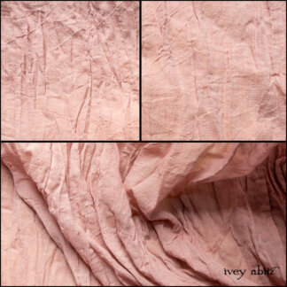 Soft Pink and Grey Washed and Crushed Voile