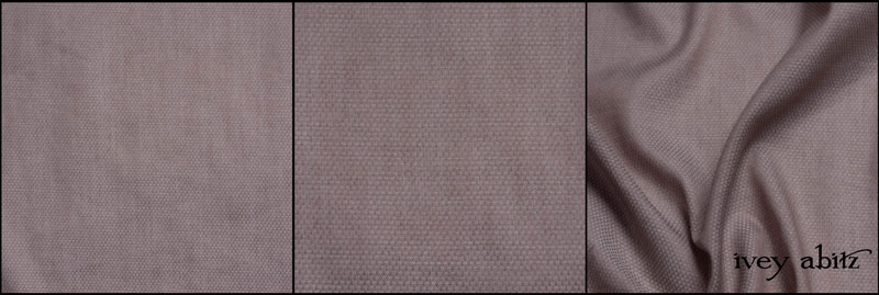 Taupe Rose Jacquard Voile