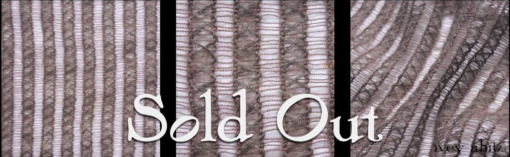 Treetop Striped Mohair Lace - sold out Ivey Abitz bespoke fabric